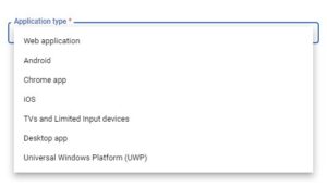 google drive api credentials tab 300x172 - Cách index link Google Drive từng bước cực dễ và miễn phí mới nhất